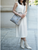 Aurelia Crocodile Embossed Vegan Leather Tote Bag