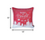 Red Christmas Lights and Reindeer Throw Pillow - 808230076747