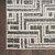 5' x 7' Gray Geometric Distressed Area Rug