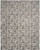 5' x 7' Gray Geometric Distressed Area Rug