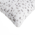 Set of Two 12" X 20" White and Gray Faux Fur Lumbar Throw Pillows