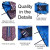 Lolly Luella On the Go - Neoprene Tote Bag (With Removable Matching Small Zippered Pouch)