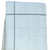 50" X 67" Sky Blue And White Plaid Cotton Blend Woven Throw Blanket with Fringe
