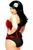 Top Drawer Sequin Steel Boned Corset