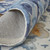 2' X 3' Blue Wool Floral Tufted Handmade Area Rug