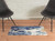 2' X 3' Blue Wool Floral Tufted Handmade Area Rug