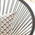 Homeroots Home Decor Monochromatic Lattice Faux Leather Throw Pillow, 18x18 Inches