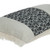 Black and White Geometric Fringe Throw Pillow - 4512822739663