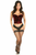 Lavish Crushed Velvet Underwire Bustier