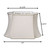 14" Cream Premium Oblong Shantung Lampshade