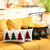 Homeroots Home Decor Set of 4 Christmas Plaid Lumbar Decorative Pillow Covers, 12 x 20 Inches, Set of 4