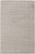 2' X 3' Ivory Striped Hand Woven Area Rug