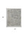 2' X 3' Green Blue And Ivory Abstract Hand Woven Area Rug