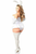 Lavish White Bunny Corset Costume