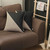 Homeroots Home Decor Set Of 2 Brown Houndstooth Pillow Covers 18 X 18 Inches