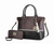 Autumn Crocodile Skin Tote Bag with Wallet