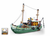 Model Bricks Fishing Sail Boat Building Brick Kit (610 pcs)