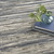 5' x 7' Cream Abstract Distressed Area Rug
