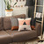 Homeroots Home Decor 18" x 18" Brown and Black Striped Zippered Handmade Polyester Throw Pillow Cover