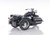 8" Black Metal Hand Painted Decorative Motorcycle