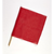 Cloth Signal Traffic Warning Flag, Red,