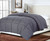Dark Gray California King Polyester Thread Count Down Alternative Comforter