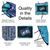 Lolly Luella On the Go - Neoprene Tote Bag (With Removable Matching Small Zippered Pouch)
