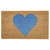 Calloway Mills Blue  Heart Doormat