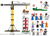 Tower Crane Construction Building Brick Kit (1461 Pcs)