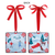 Sledding and Christmas Tree Ornament