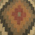 Homeroots Home Decor Brown Beige Kilim Down Filled Throw Pillow, 18 x 18 Inches