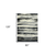 8' X 10' Dark Gray Black And Ivory Wool Abstract Hand Tufted Area Rug