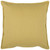 Homeroots Home Decor Tan Solid Color Flange Edge Throw Pillow, 20 x 20 Inches