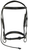 Henri de Rivel Pro Padded Dressage Bridle with Web Reins
