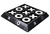 Tic-Tac-Toe Wooden and Aluminum Game Decor Piece