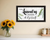 The Laundry Room Same Day Service Black and Brown Framed Print Laundry Wall Art