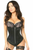 Top Drawer Satin Underbust Steel Boned Corset