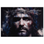 Wall Plaque Painted Head Of Christ 20x14
