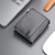 Glenrock Black Leather Pop-up Cardholder Wallet