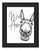 Nice Donkey Black Framed Print Bathroom Wall Art