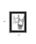 Nice Donkey Black Framed Print Bathroom Wall Art