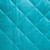 Homeroots Home Decor Tufted Diamond Aqua Transitional Square Pillow, 20 x 20 x 4 Inches