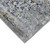 8' Gray Medallion Power Loom Runner Rug