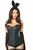Lavish Brocade Bunny Corset Costume