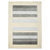 4' X 6' Ivory And Gray Wool Striped Hand Woven Area Rug
