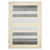 4' X 6' Ivory And Gray Wool Striped Hand Woven Area Rug