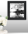 Lakeside Pines Black Framed Print Wall Art