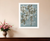 Pray More Worry Less White Framed Print Wall Art