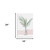 Pretty Green Foliage Pink Unframed Print Wall Art