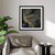 Courtside Market 5 Boroughs Subway, Black Map Framed Canvas